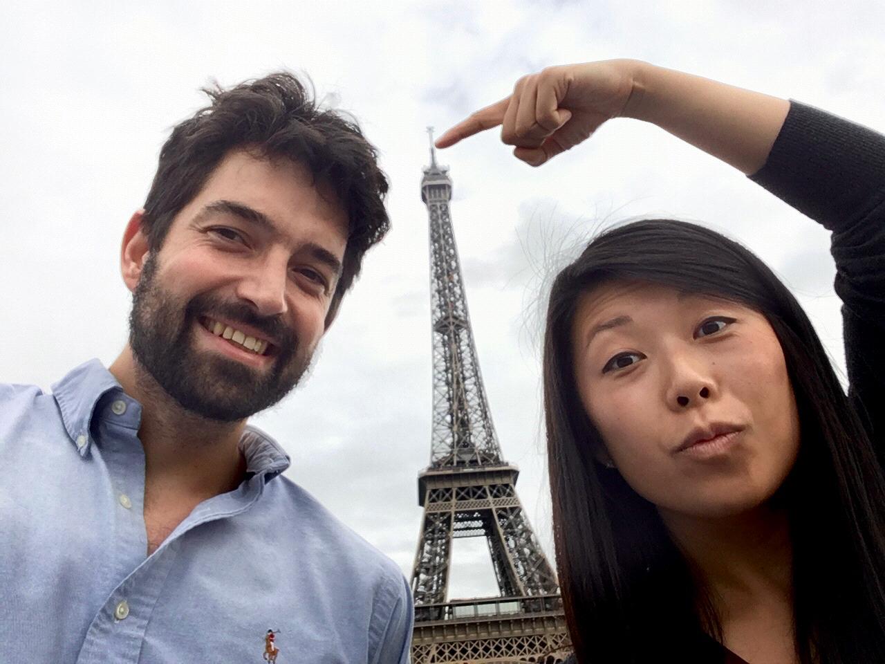 Hanging out in Paris, France, September 2017