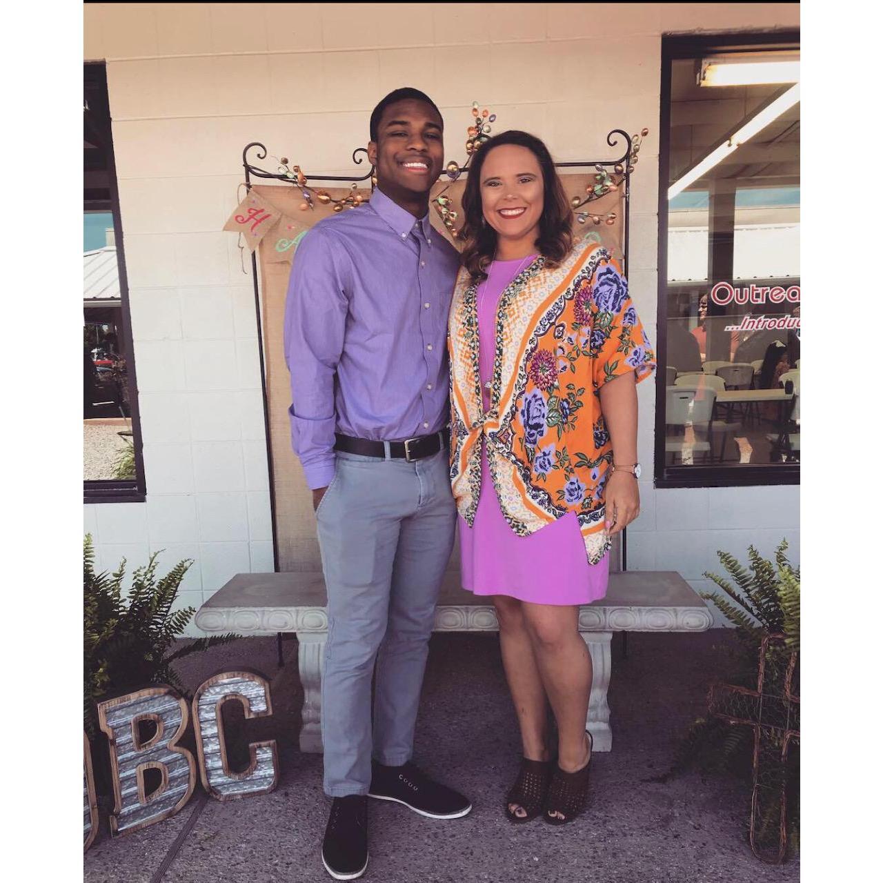 Another Easter Sunday service picture.