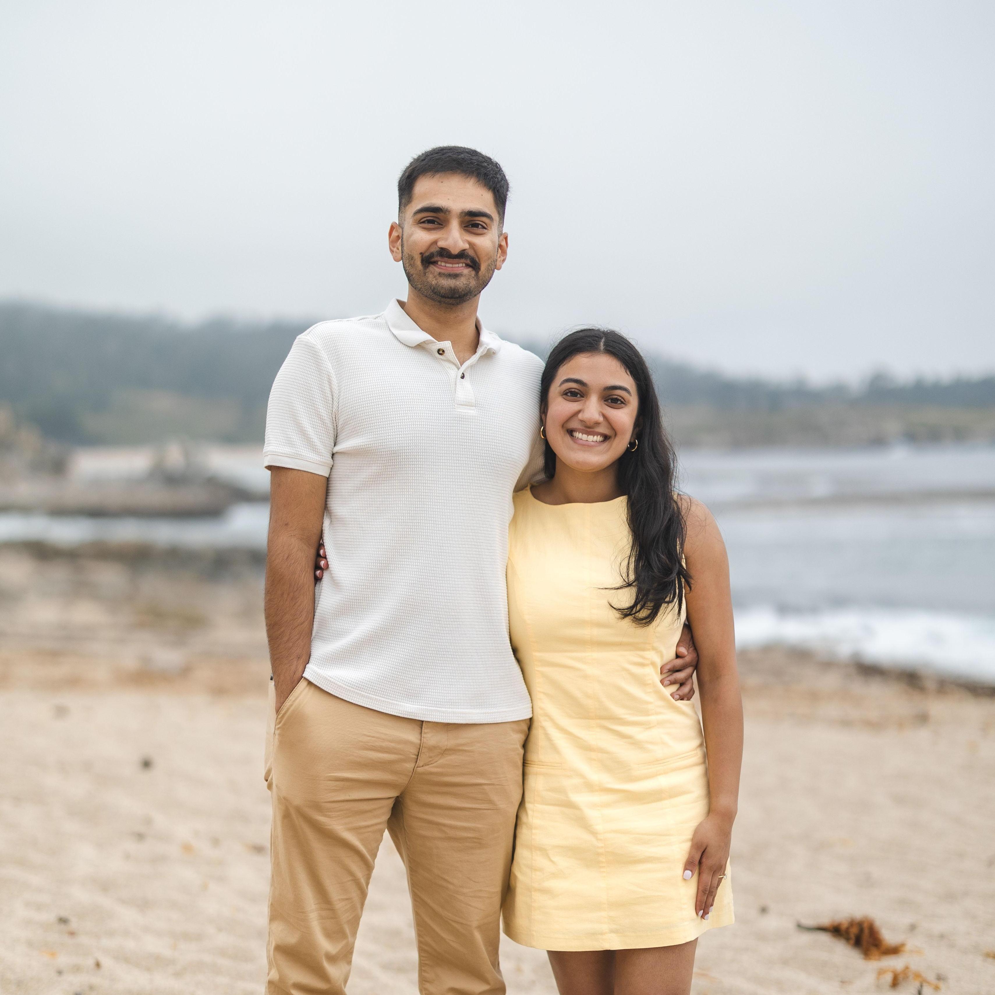 They day we got engaged!
