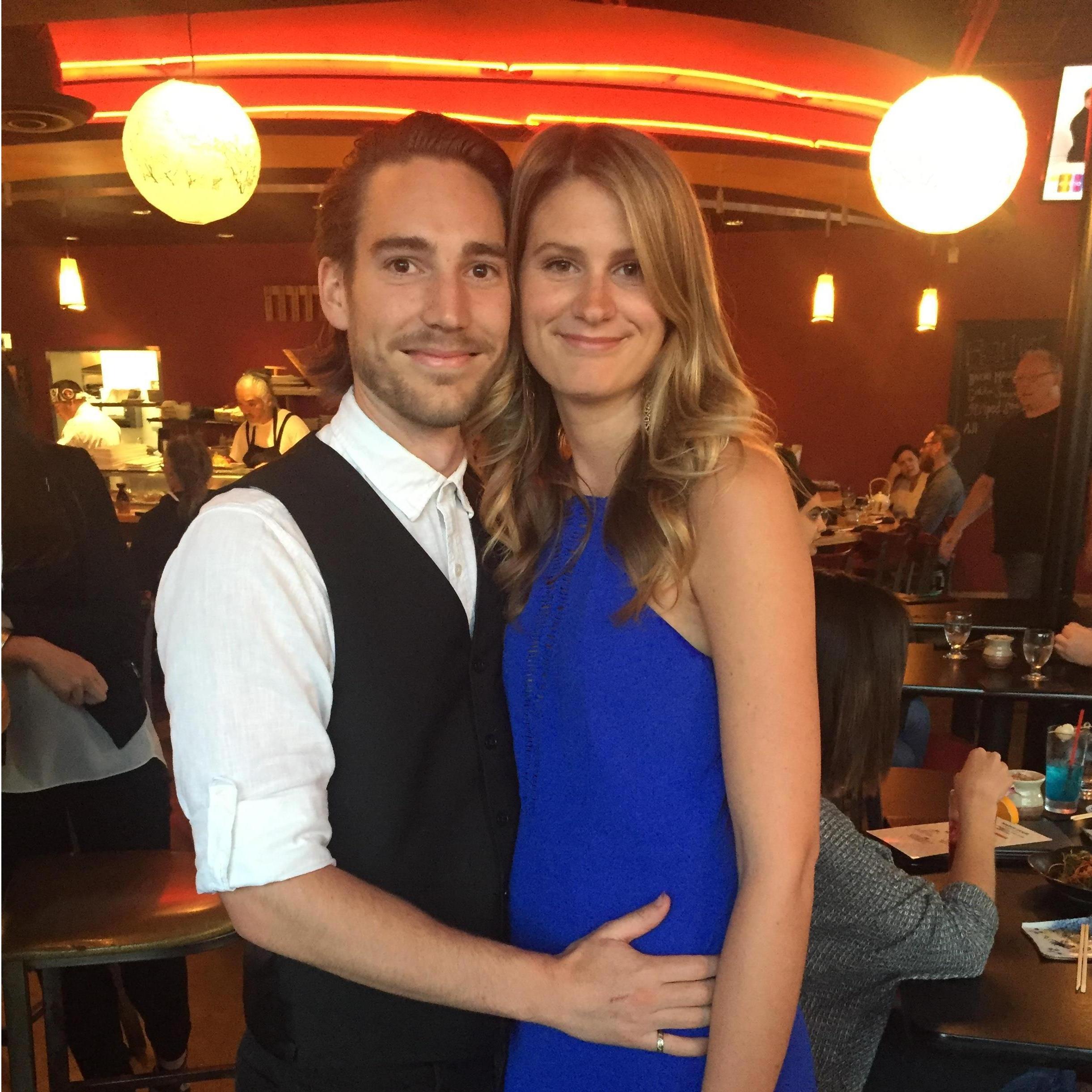 Gabe's birthday dinner.
