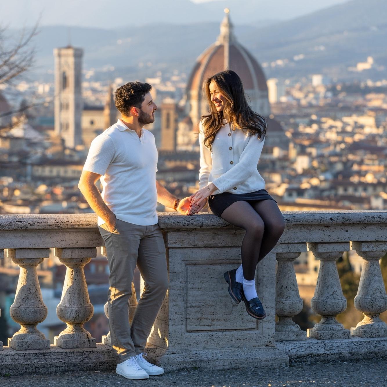 Proposal in Florence, Italy. March 4, 2025. 🤍