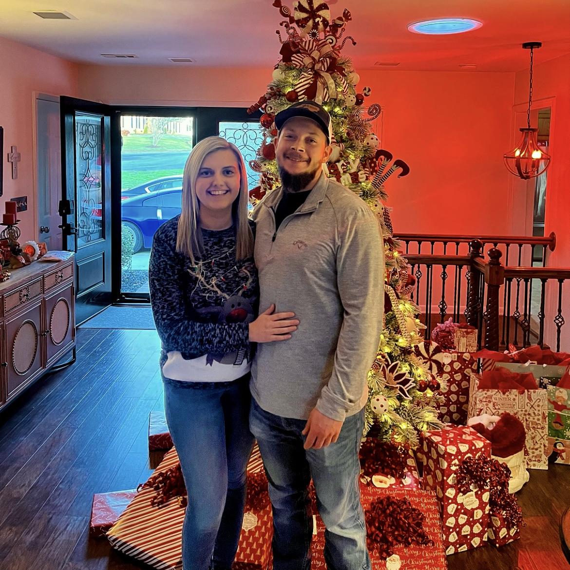 our first Christmas together