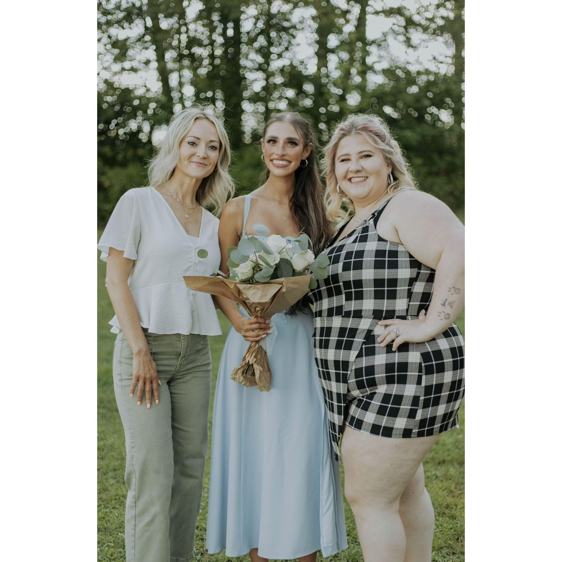 Stop 3: With the girls!