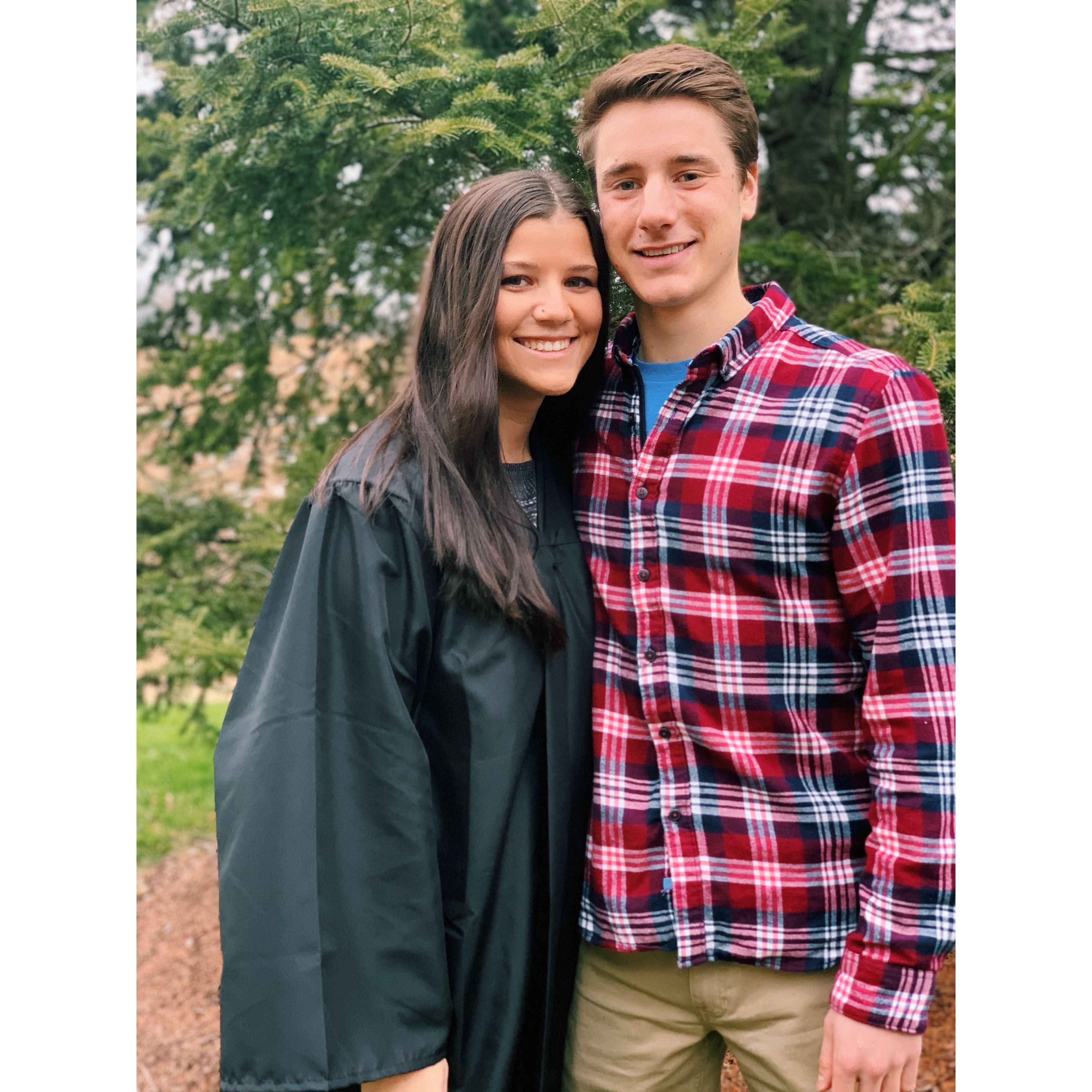 Hannah's Graduation Day in 2020!