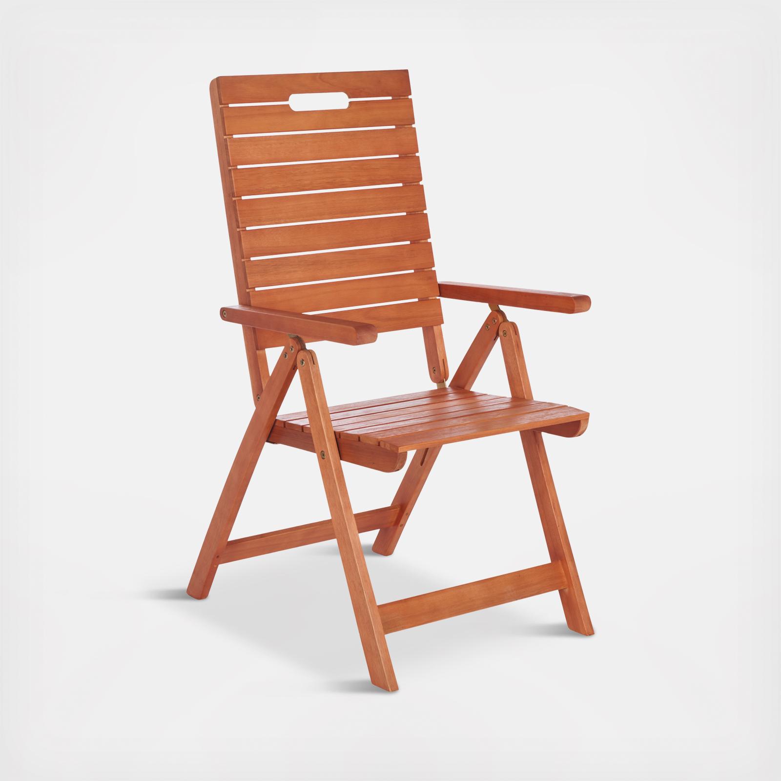 Safavieh, Rence Outdoor Folding Chair, Set of 2 | Zola