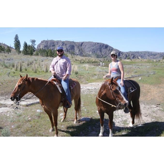 Max's First time riding horses.  He fell in love with that too!