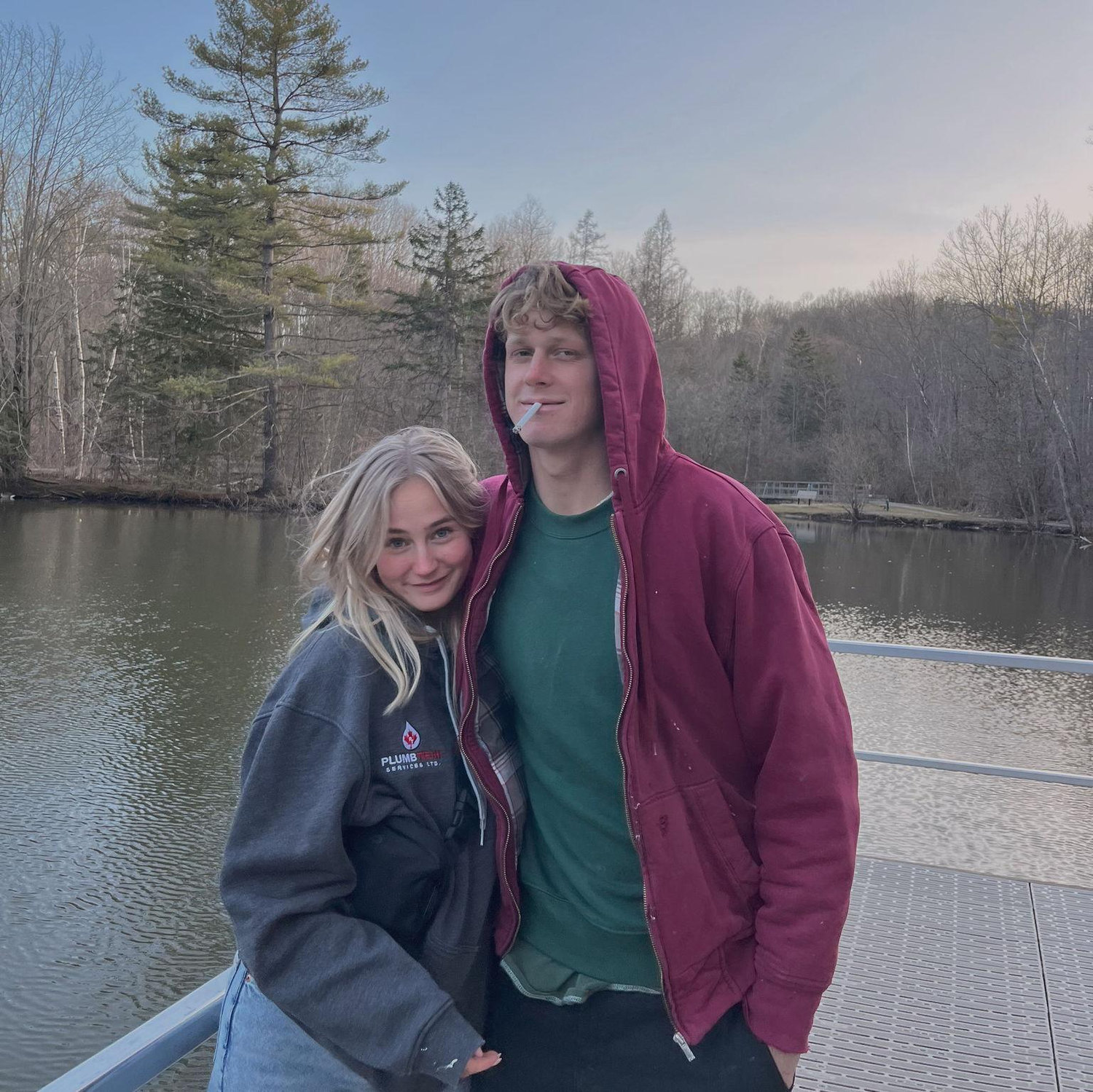 Back to one of the first photos we took together