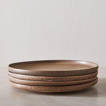 Kanto Matte Glaze Dinner Plates (Set of 4) - Arctic Blue