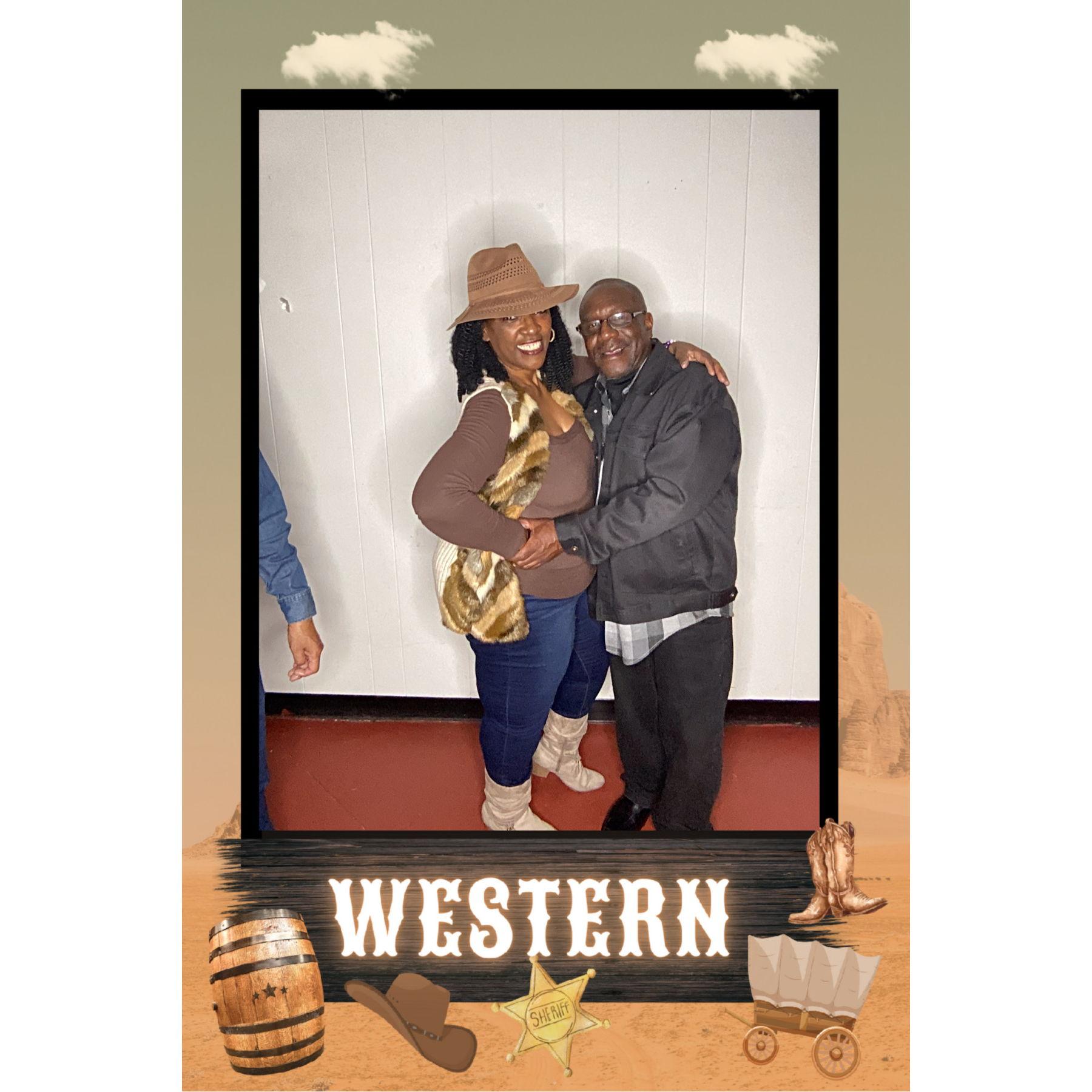 We like to enjoy life Western style.