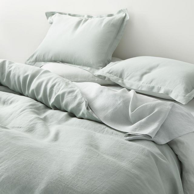 Seaglass King Hemp Duvet Cover