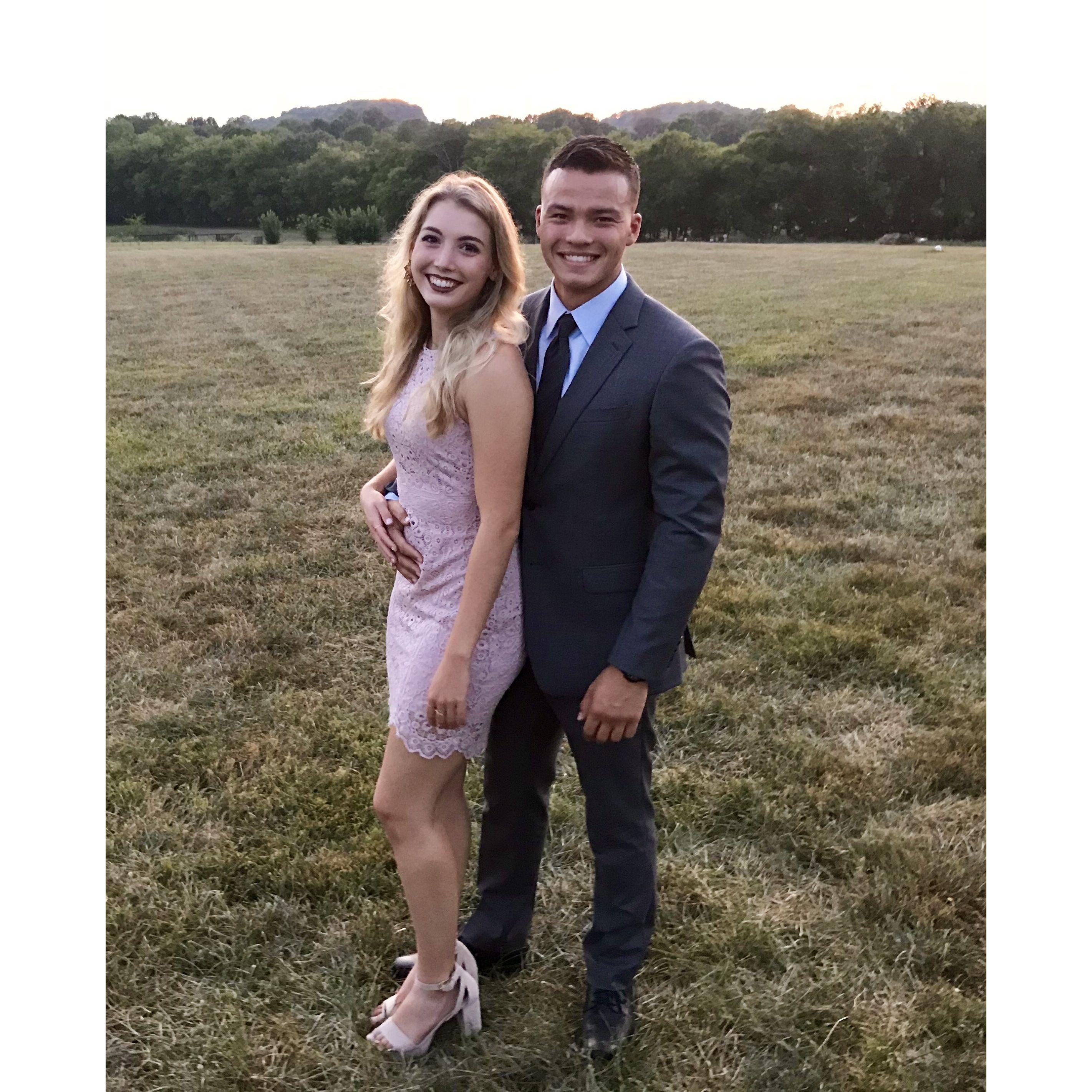 Harry and Libby's wedding, Tennessee, 2019