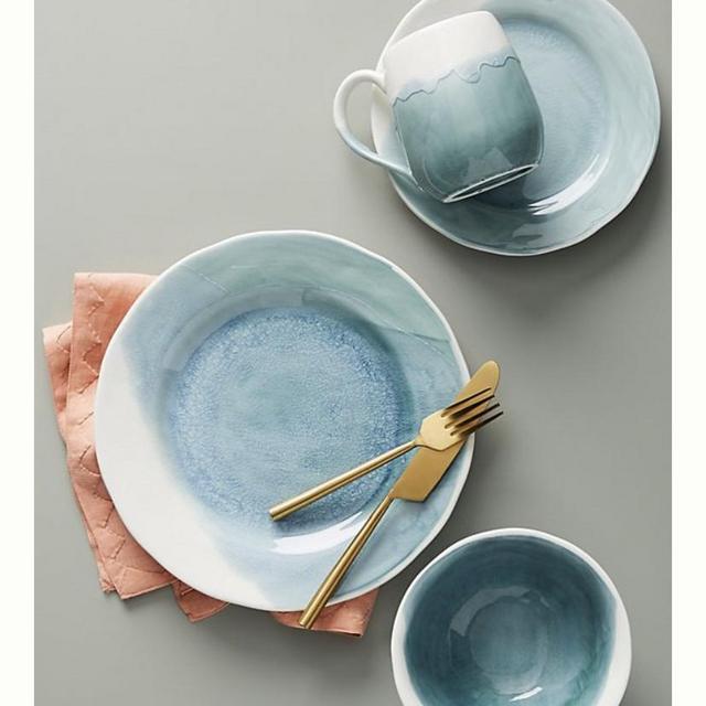Anthropologie Cabarita Dinner Plates, Set of 4