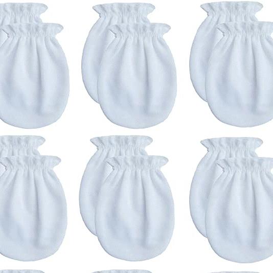 Baby Mittens Newborn - 100% Organic Cotton-Pack of 4