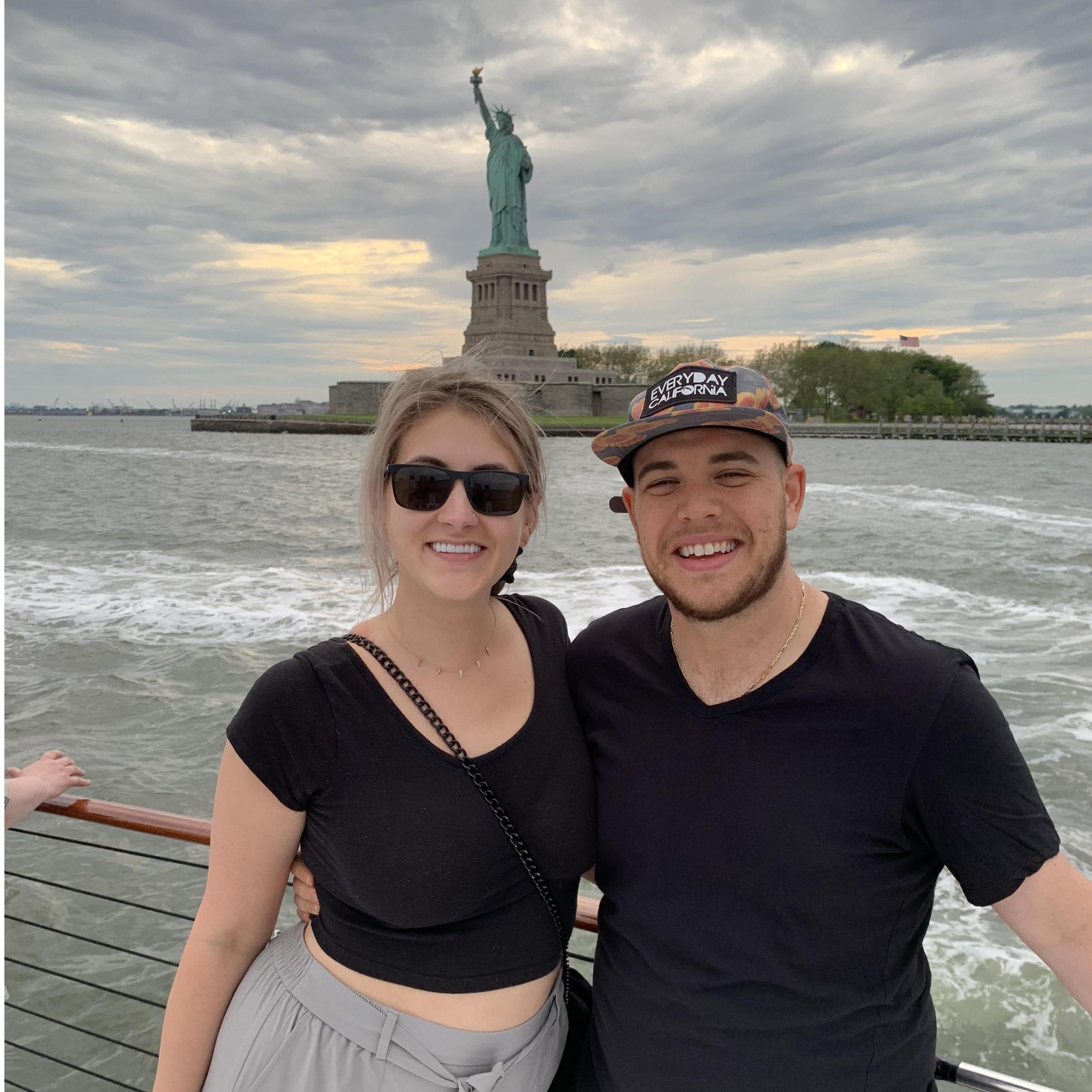 A yacht ride date to celebrate our first 6 months!