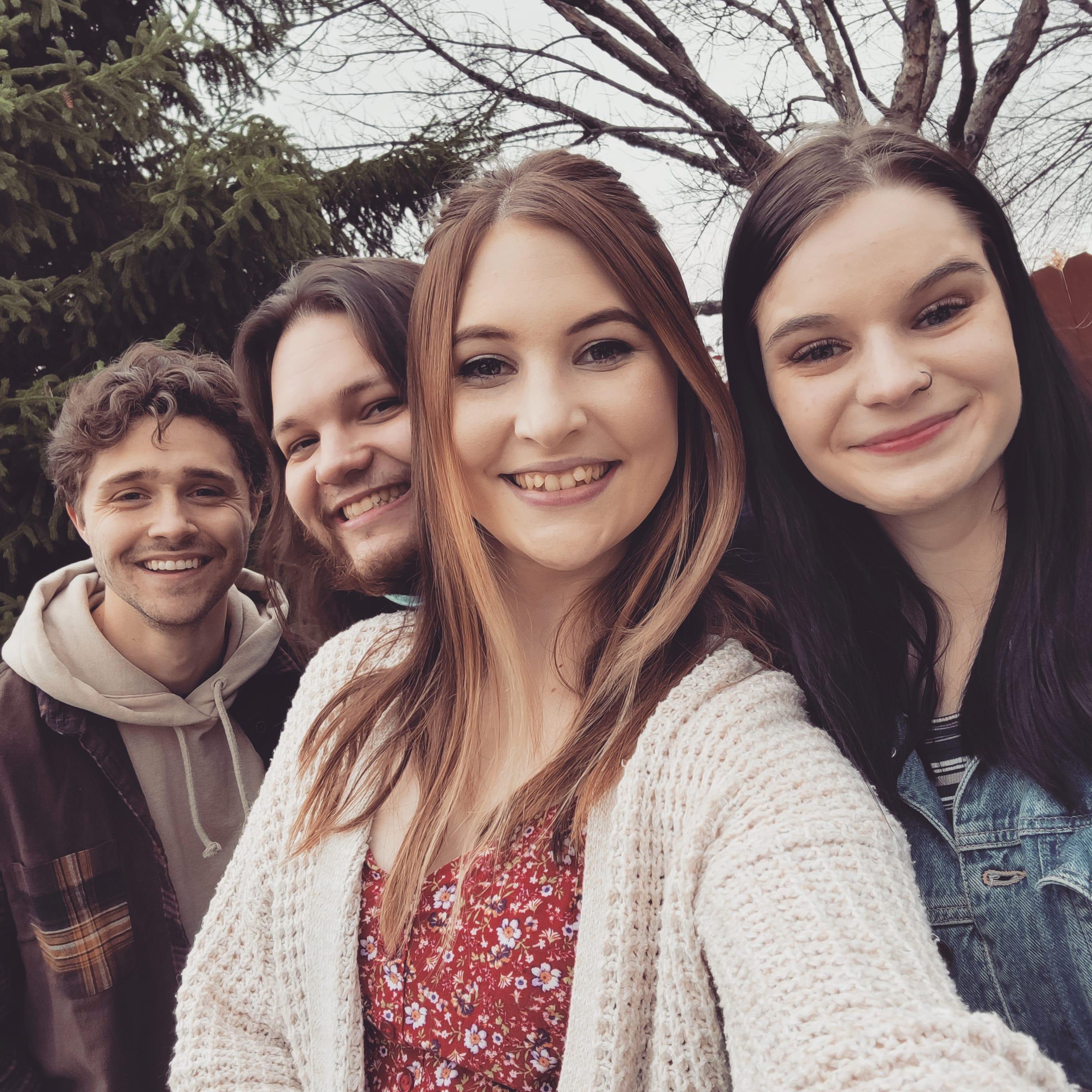 Austin, Josh, Brenna, Aubrea