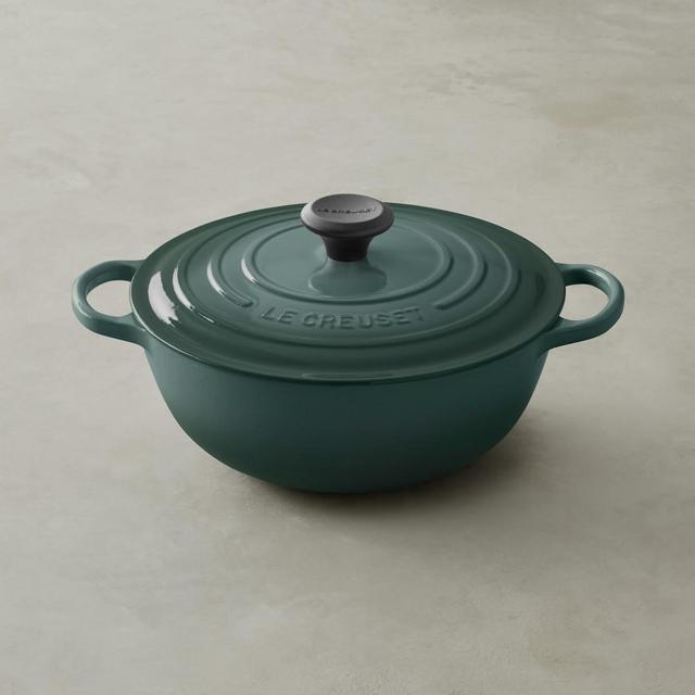 Le Creuset Cast-Iron Soup Pot, 4 1/2-Qt, Ocean