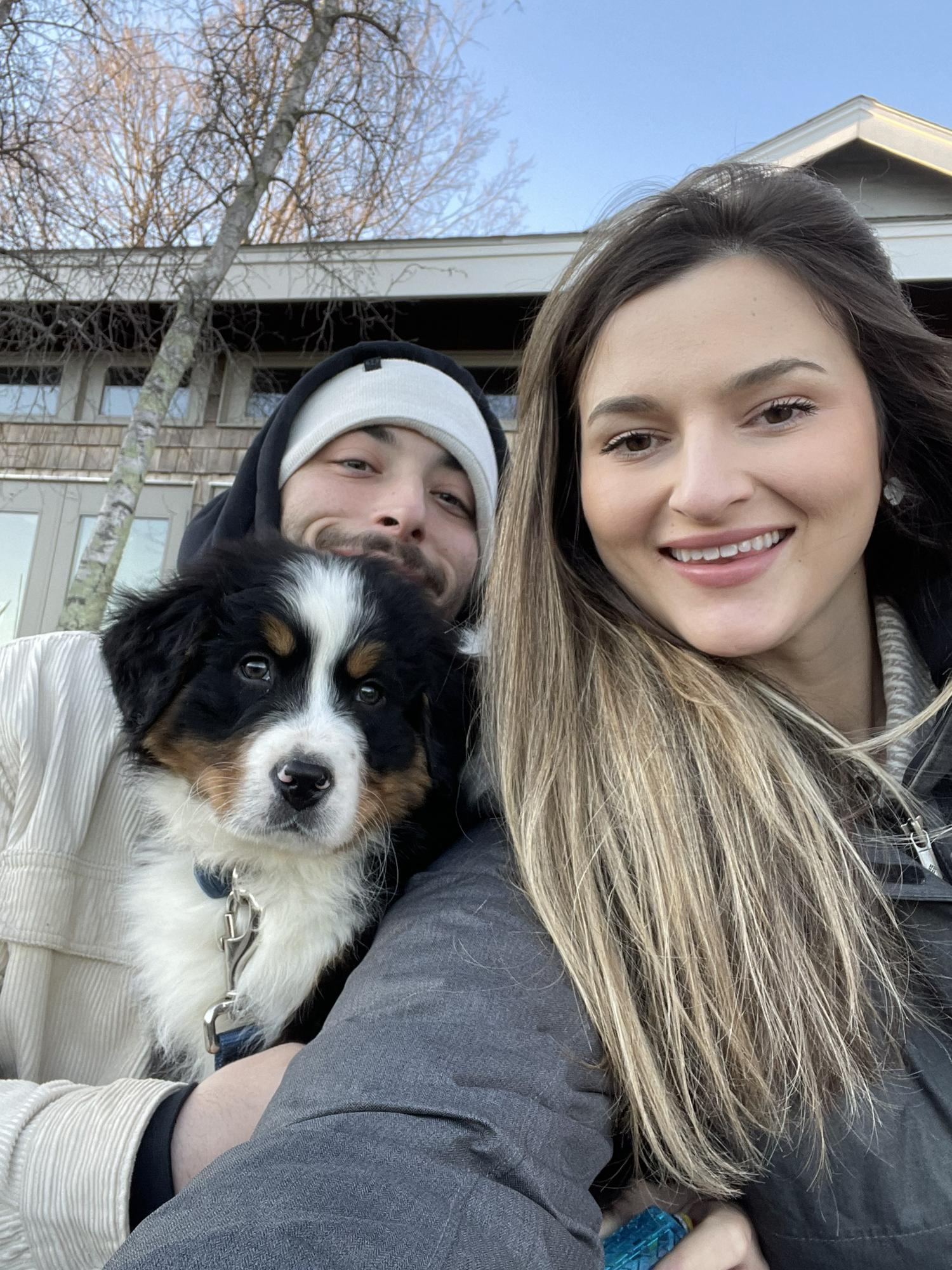 After we became fur pawrents!