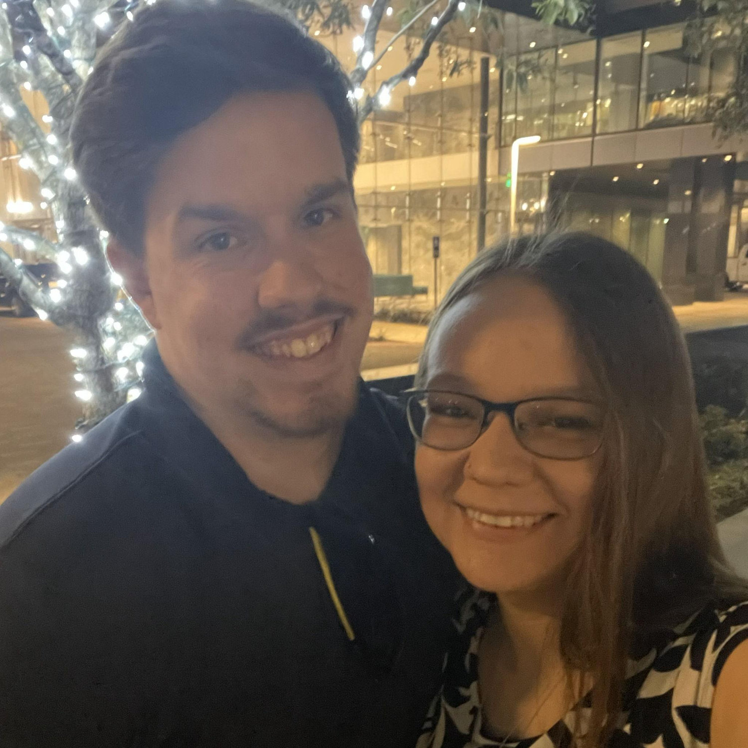 Our first anniversary dinner together. It was fantastic, and it was just the beginning. March 7, 2023.