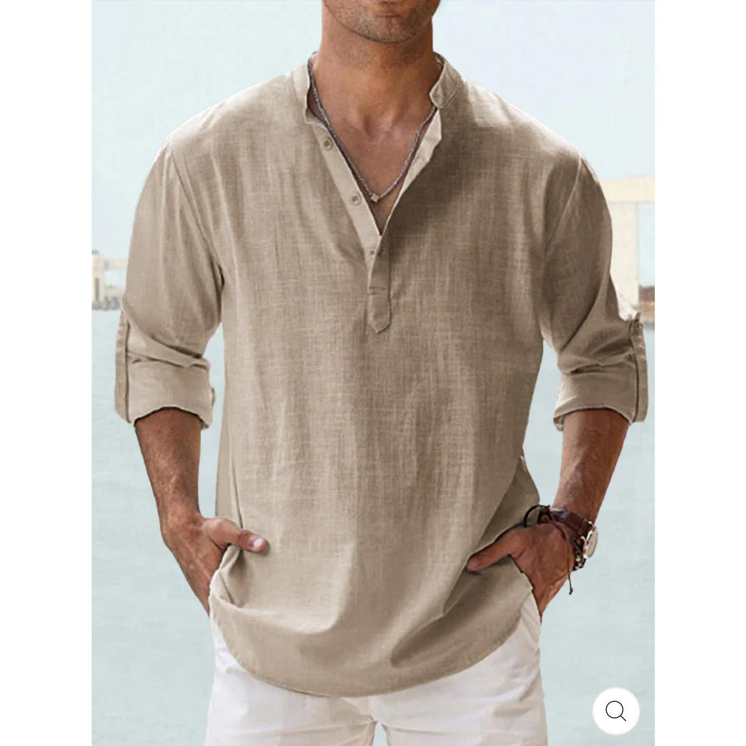 Vestimenta caballero color Beige