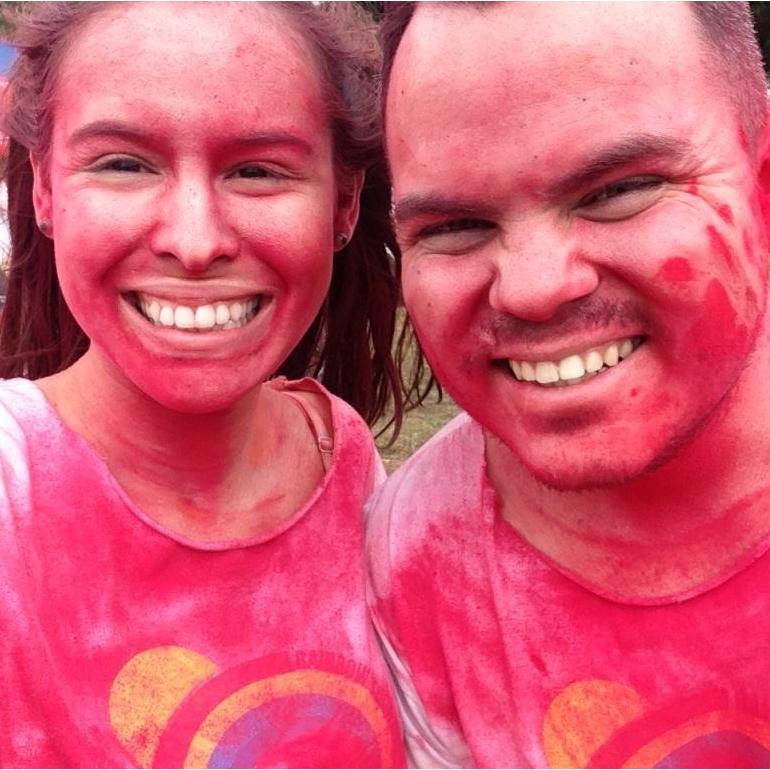 #ColourRun #MoreLikeColourWalk