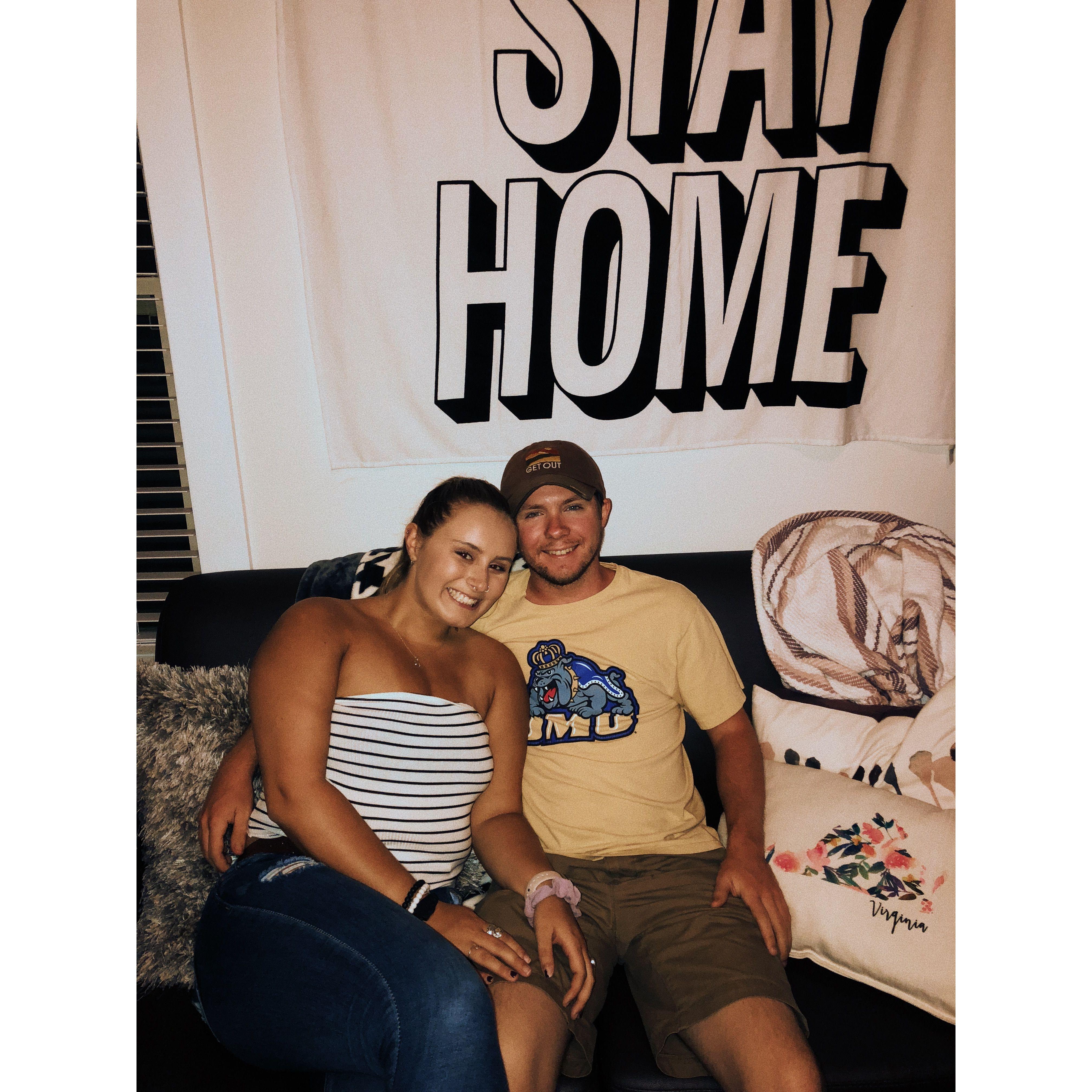 Chesley moved into her first off campus apartment. Matt’s truck was towed this night