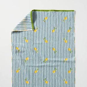 Fruit Icon Cotton Towel Collection - Lemon