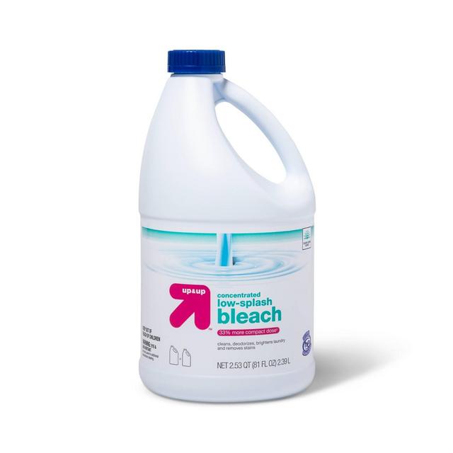 Low Splash Linen Bleach - 77oz - Up&Up™