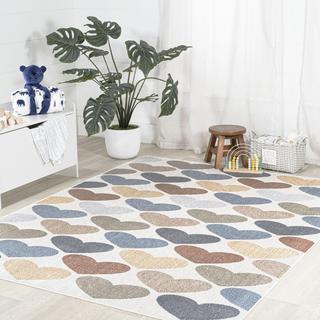 Dila Modern Heart Area Rug