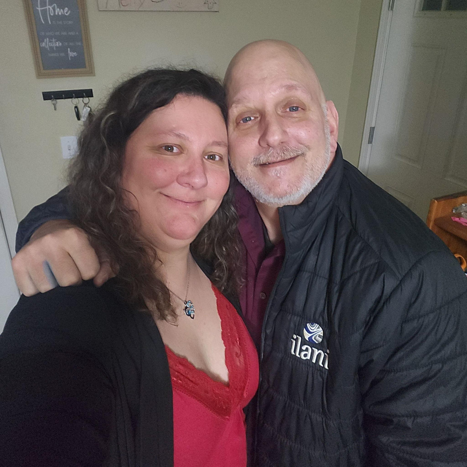 Our first New Year's Even together since we worked all others.