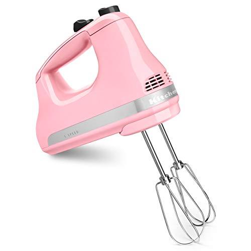 KitchenAid KHM512GU Ultra Power 5-Speed Hand Mixer, Guava Glaze