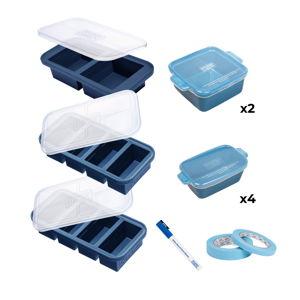 Freezer-to-Table 21-Piece Set - Blueberry