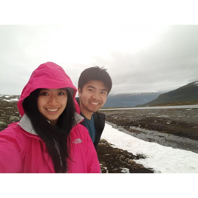 July in Norway (yes it is snow, and yes it is July. I'm not kidding!)