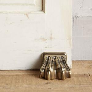 Antiqued Claw Doorstop