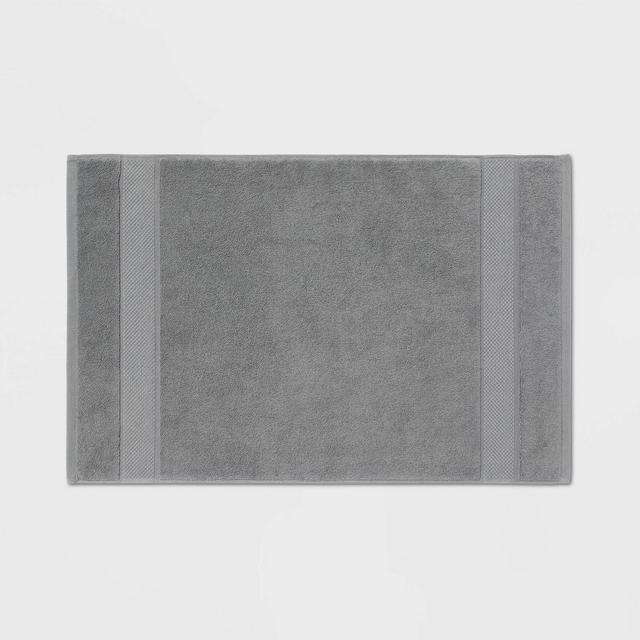 Performance Plus Bath Towel Mat Dark Gray - Threshold™