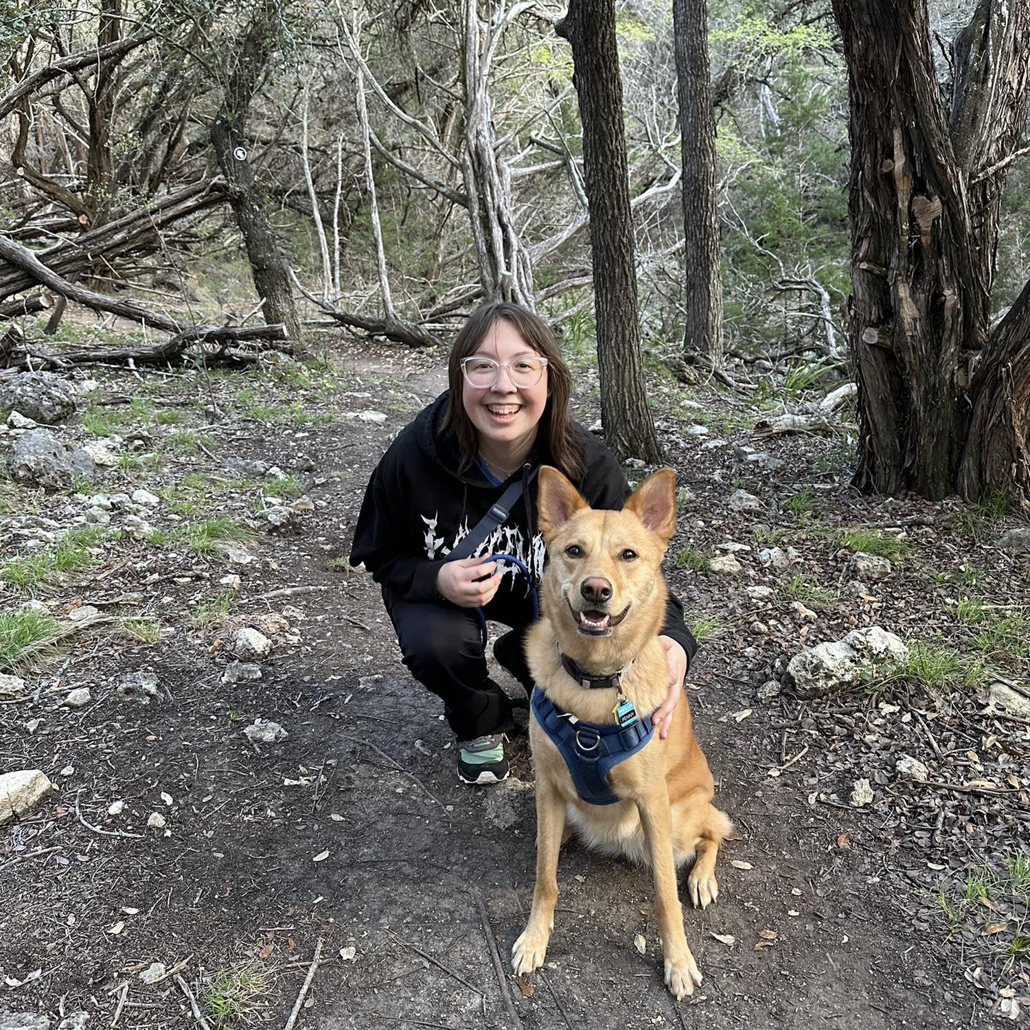 Right before we did our first big camping trip in Big Bend National Park, we did a trial run at Pedernales Falls State park with Penny to make sure we can actually pitch a tent lol
