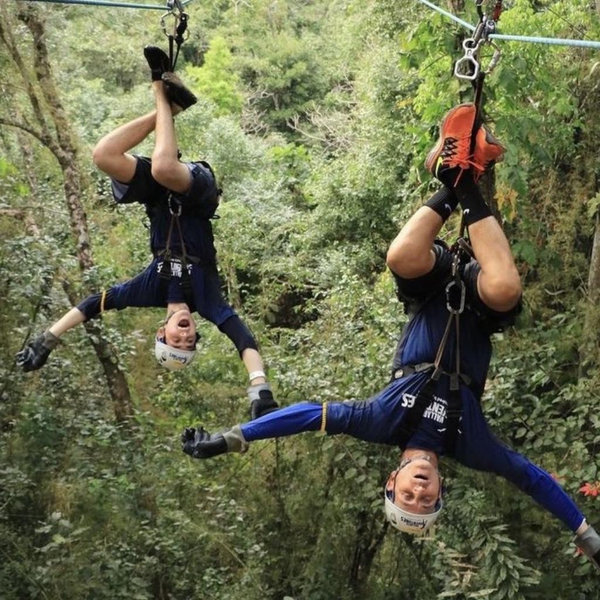 Zip line the jungles of Mexico