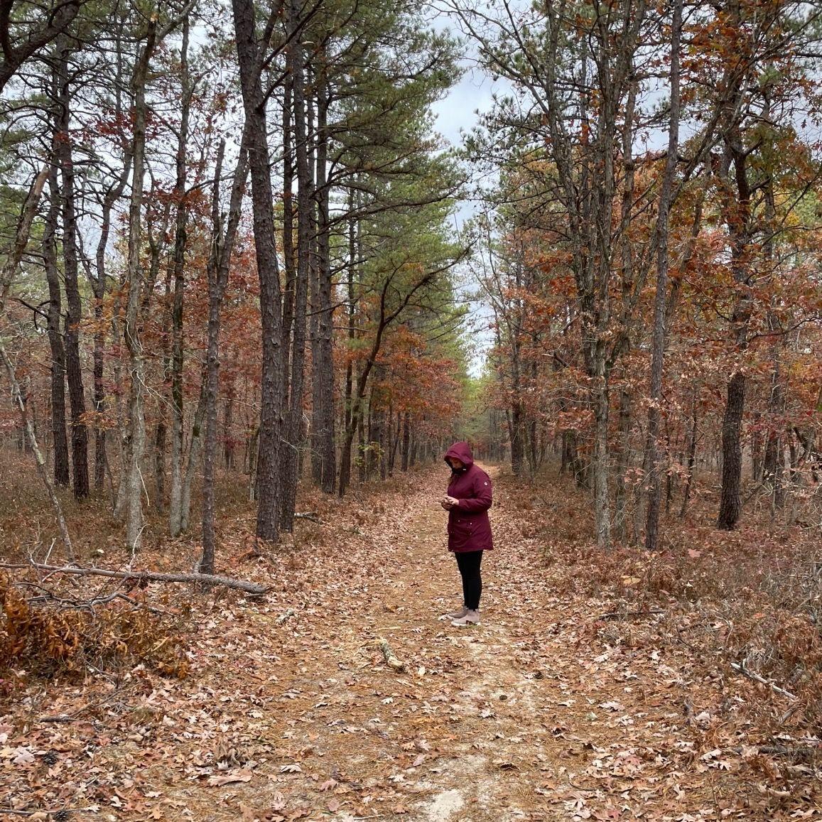 Being forced in the cold while taking my fiance for a walk