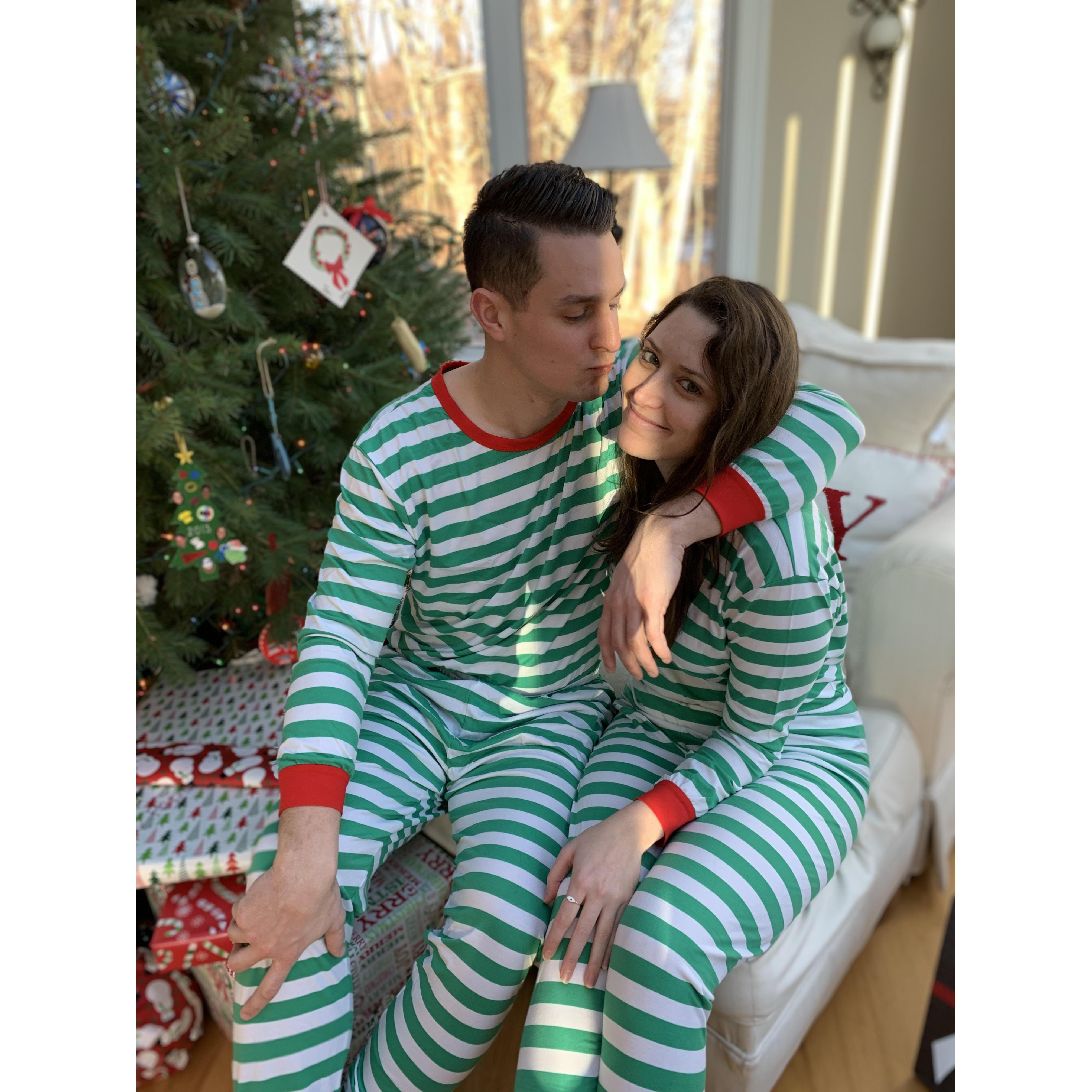 Kevin begged Jaci to wear these.