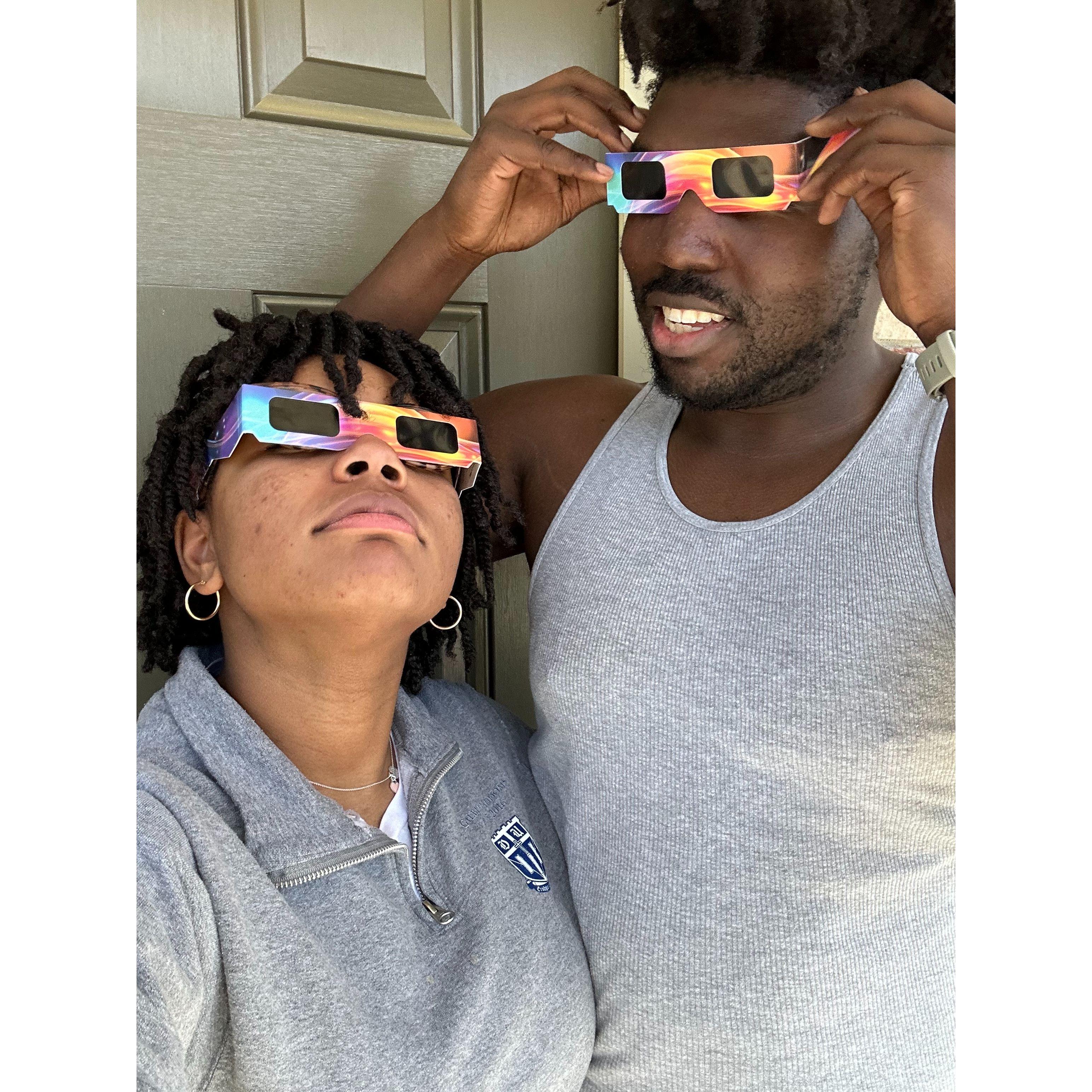 Eclipse in Charlotte 2024!