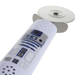Star Wars Pizza Cutter - R2-D2 Pizza Wheel With Sound Effects - 9" Tall