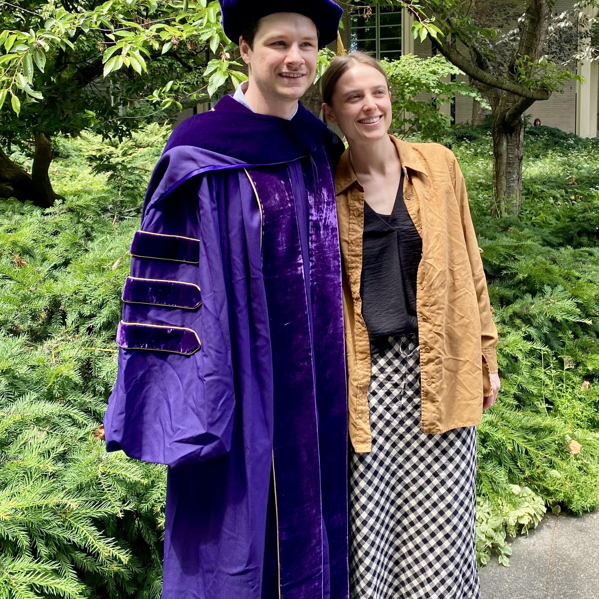 He's a Dr! Brad's graduation!