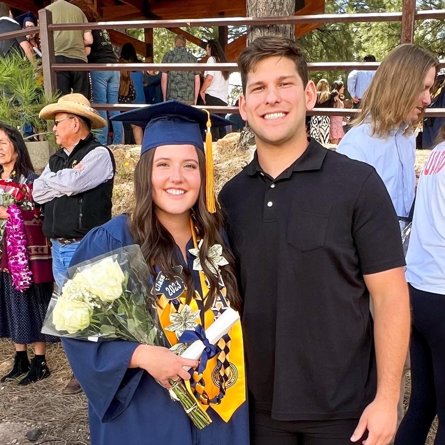 Julia's college graduation 2023