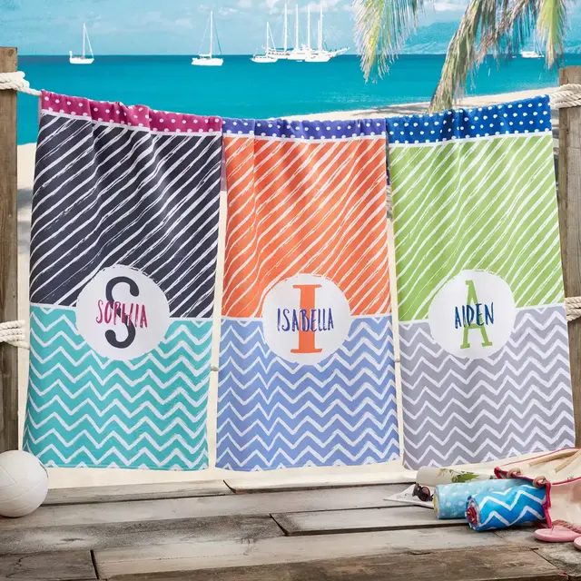 Yours Truly Personalized Beach Towel
