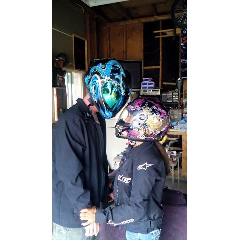 We are both passionate about motorcycles
