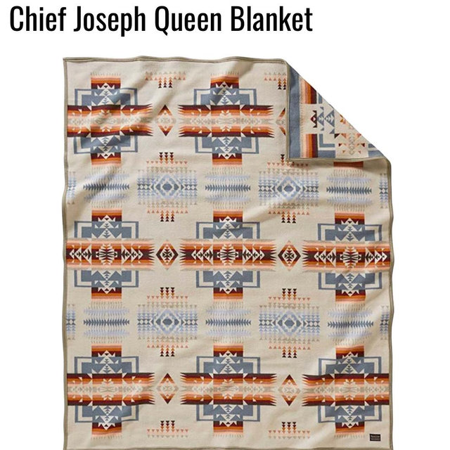 Chief Joseph Queen Blanket
