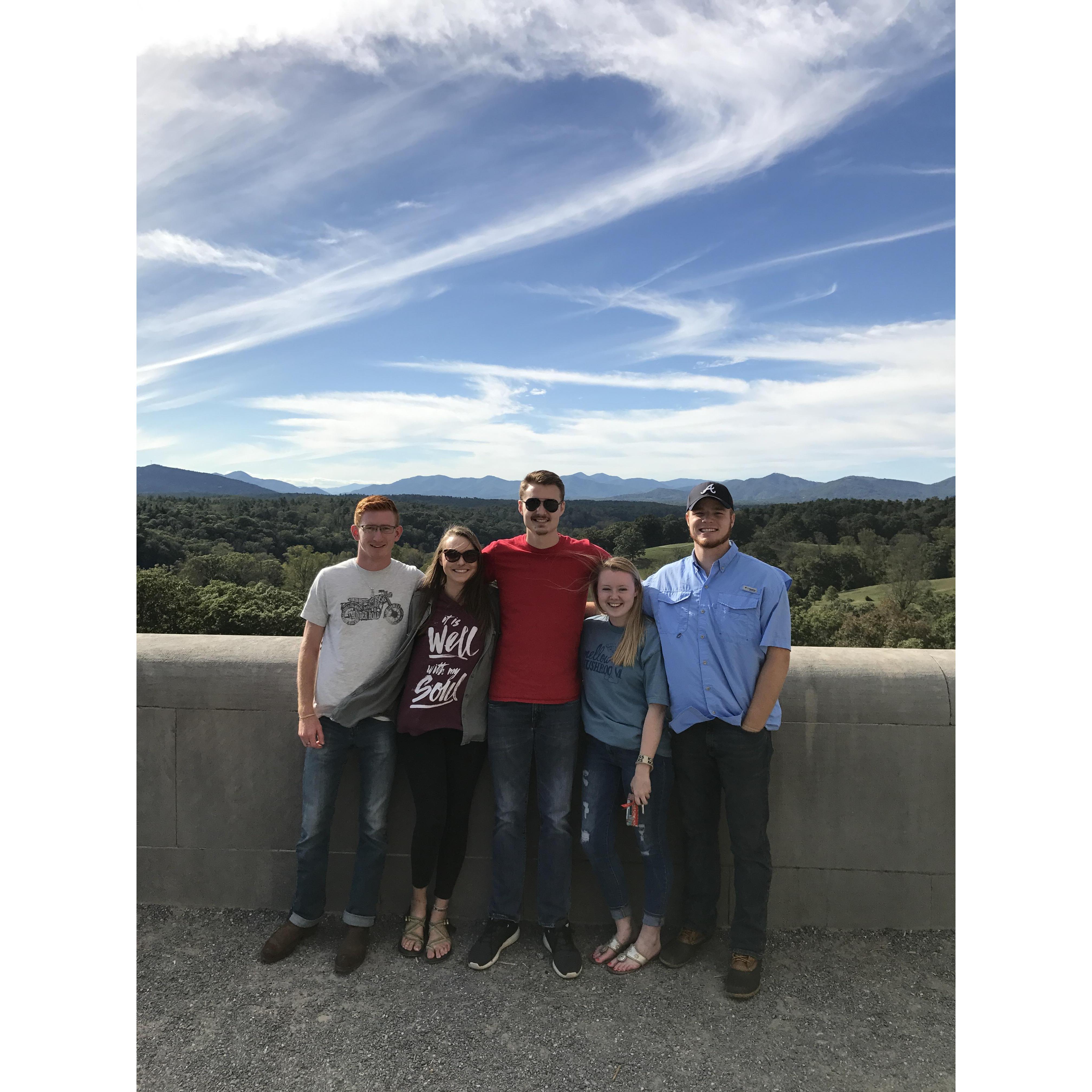 When Caleb first met Olivia, she invited herself to go with him, Austin and Zach to the Biltmore house. She was thrilled when Maddy accompanied them!