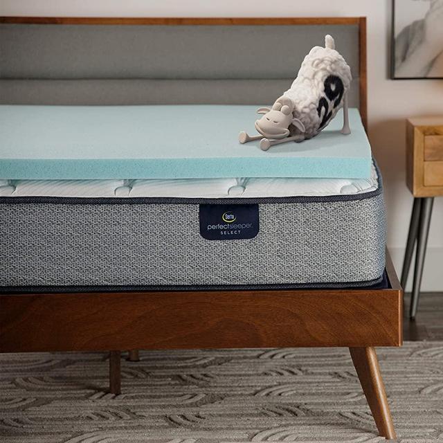 Serta ThermaGel 2-in Memory Foam Mattress Topper, King
