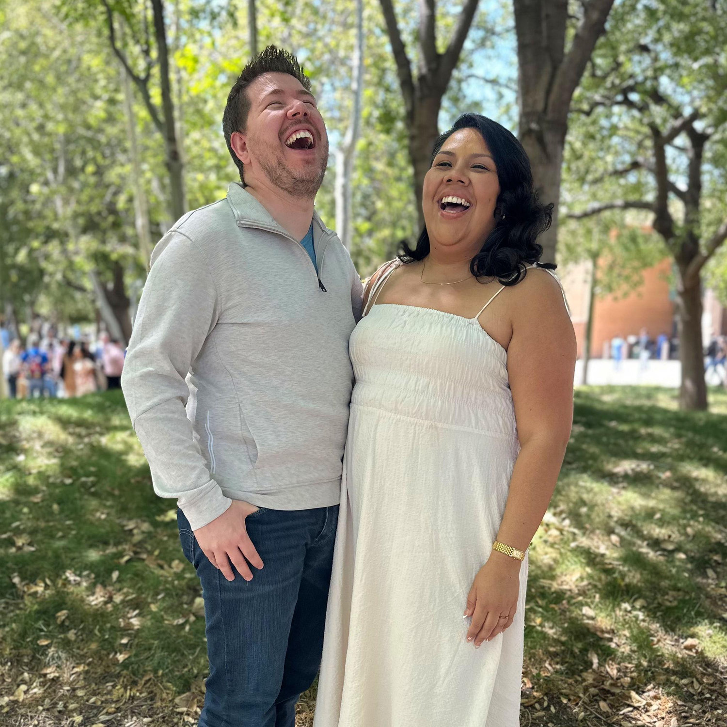Big laughs on Easter Sunday 2025.