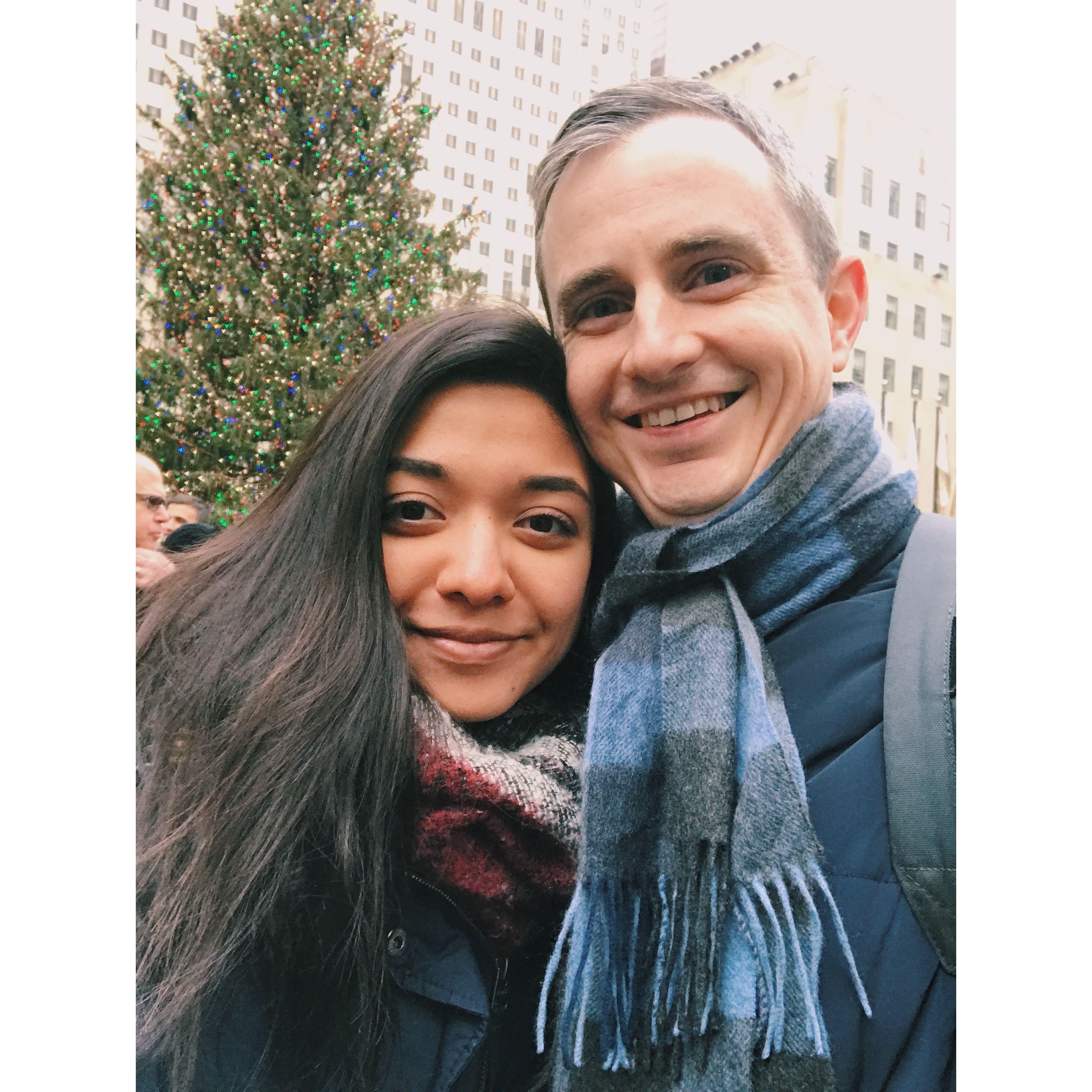 First Christmas together in NY!