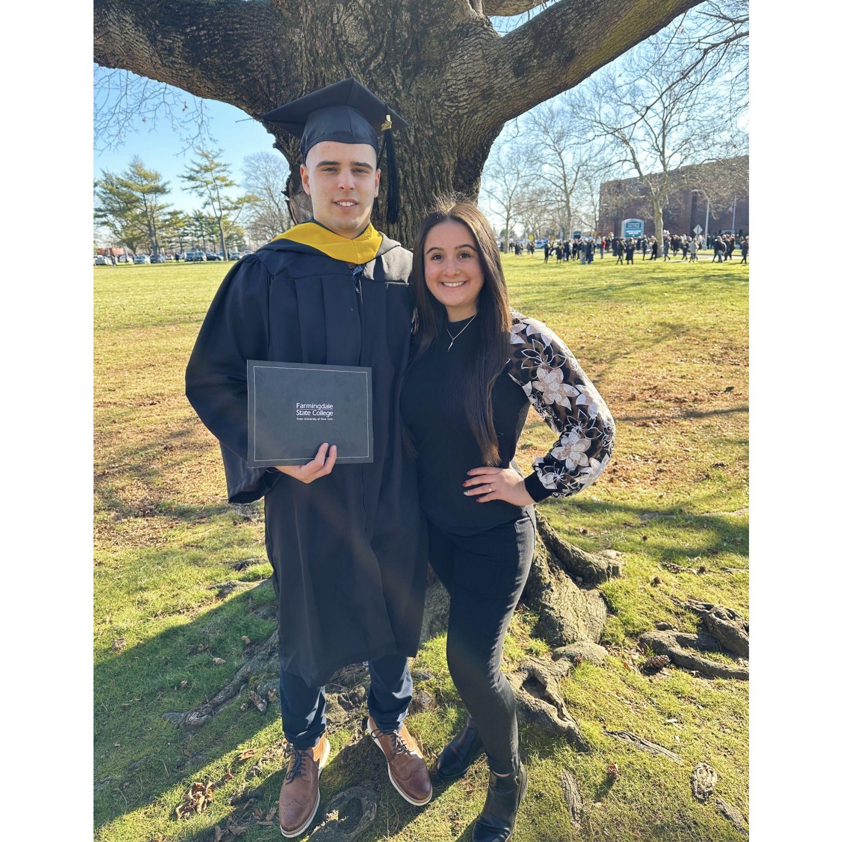 2022 - Ryan's College Graduation with his Bachelor of Science in Computer Engineering Technology